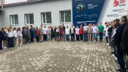 Конец первой лагерной смены в ДОЛ «Надежда».